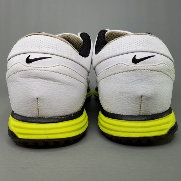 Nike Lunar Control Leather Golf Shoes 11.5 White - Picture 6 of 8